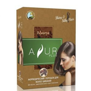 Аюрведический порошок для волос Шикакай Аюр Плюс (Ayur Plus), 50 г.