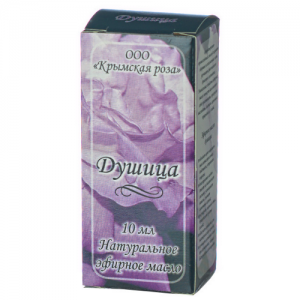 Масло эфирное ДУШИЦА, 10 мл.