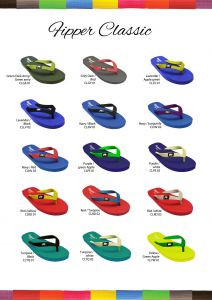 Шлепанцы Fipper Classic (унисекс) из натурального каучука, UK/8, RUS/42