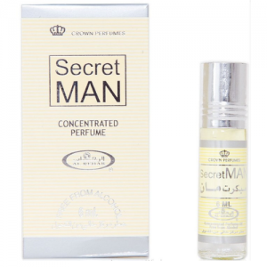 Духи масляные арабские Тайна мужчины Аль Рехаб (Secret Man Al Rehab), ролик 6 мл.