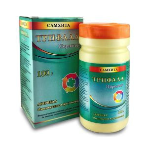 Трифала Самхита в порошке (Triphala Samhita Powder), 100 г.
