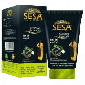 Шампунь-кондиционер Контроль выпадения волос Сеса (Hair Fall Control Shampoo with conditioner Sesa), 100 мл. 