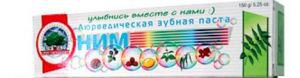Аюрведическая зубная паста «Ним» (Dr. BURMAN), 150 гр.