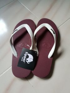 Шлепанцы Fipper Slick (мужские) из натурального каучука, UK/8, RUS/42