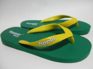 Шлепанцы Fipper Slick (мужские) из натурального каучука, UK/8, RUS/42