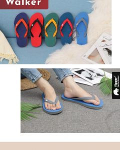 Шлепанцы Fipper Slick (мужские) из натурального каучука, UK/8, RUS/42