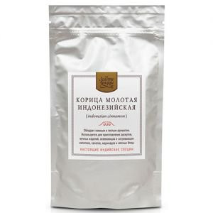 Корица молотая Индонезийская (Indonesian cinnamon powder) Золото Индии, 100 г.