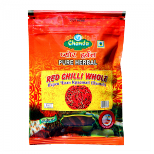 Перец Чили красный целый Чанда (Red Chilli whole Chanda), 25 г.