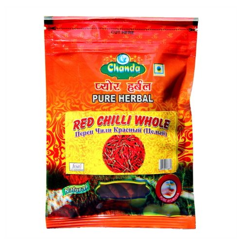 Перец Чили красный целый Чанда (Red Chilli whole Chanda), 25 г.