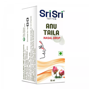Ану Тайла Капли в нос Шри Шри Таттва (Anu Taila Nasal Drops Sri Sri Tattva), 10 мл.