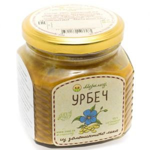 Урбеч из золотистого льна Мералад, 230 г.