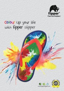 Шлепанцы Fipper Slick (мужские) из натурального каучука, UK/9, RUS/43