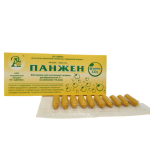 Фитокрем-свечи для интимной гигиены Панжен Флюид СО 2 Адонис (Pangen), 10 шт. по 2 г.