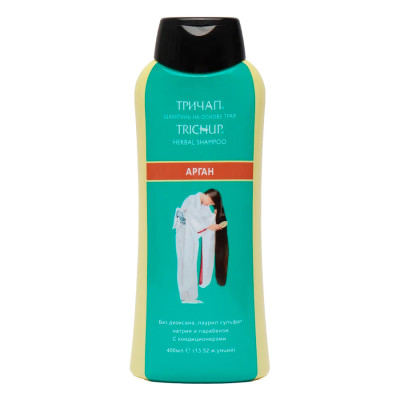 Шампунь с маслом арганы Тричап Васу (Shampoo Argan Trichup Vasu), 200 мл. 