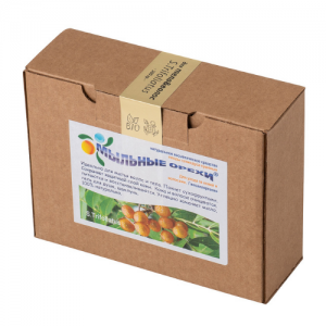 Натуральное моющее средство (S.Trifoliatus) для волос и тела «Мыльные орехи»,  200 г.