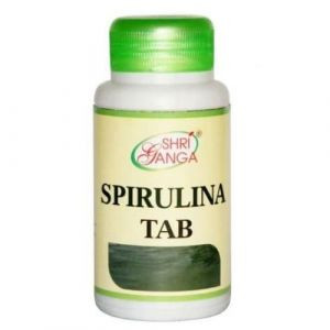 Спирулина в таблетках Шри Ганга (Spirulina tab Shri Ganga), 60 таб. 