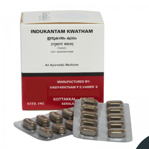 Индукантам Кватхам Коттаккал Аюрведа (Indukantam Kwatham Kottakkal Ayurveda), 100 таб.