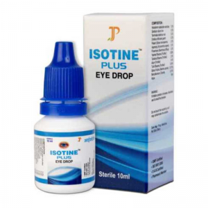 Комплекс для здоровья глаз Айсотин Голд Джагат Фарма (Isotine Gold Isotine Plus Eye Drop + Isoneuron Capsules Jagat Pharma), 4×10 мл. + 60 кап.