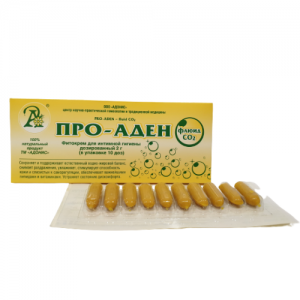 Фитокрем-свечи для интимной гигиены Про-Аден Флюид СО 2 Адонис (Pro-Aden), 10 шт. по 2 г.