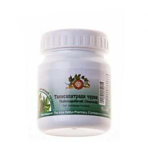 Талисапатради чурна Арья Вадья Фармаси (Thaleesapathradi choornam Arya Vadya Pharmacy), 25 г.