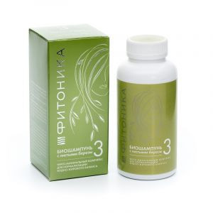 Биошампунь Фитоника №3 С листьями берёзы БиоБьюти (Biosampler Fotonica №3 With the birch leaves BioBeauty), 130 г.