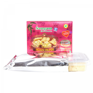 Халва индийская Соан Папди Деси Гхи Сангам Хербалс (Soan Papdi Desi Ghee Sangam Herbals), 250 г.
