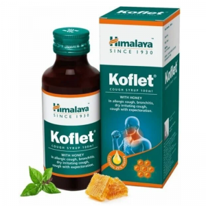 Сироп от кашля с мёдом Кофлет Хималая (Koflet with honey Himalaya), 100 мл.