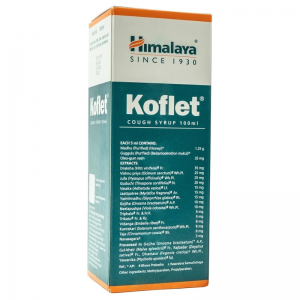 Сироп от кашля с мёдом Кофлет Хималая (Koflet with honey Himalaya), 100 мл.
