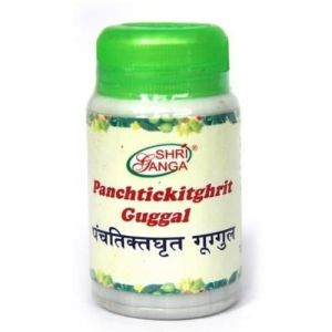 Панчатикта Гхрит Гуггул Шри Ганга (Panchtickitghrit Guggal Shri Ganga), 50 г.