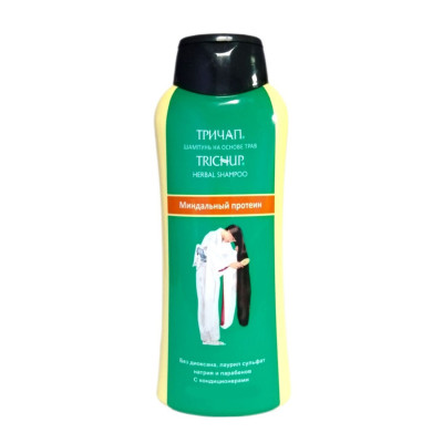 Шампунь с Миндальным протеином Тричап Васу (Almond Protein Shampoo Trichup Vasu), 200 мл.