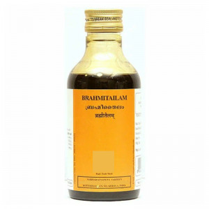 Брахми Тайлам Коттаккал Аюрведа  (Brahmitailam Kottakkal Ayurveda), 200 мл.