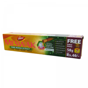 Аюрведическая зубная паста Мисвак Дабур (Toothpaste Meswak Dabur), 200 г.