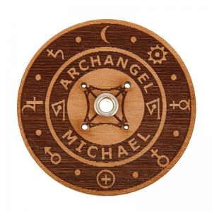 Подставка под благовония из бука Святилище для фимиама «Отличное настроение, праздник. Символ: Амулет Солнца», 7 см. 