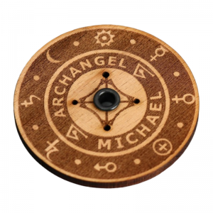 Подставка под благовония из бука Святилище для фимиама «Отличное настроение, праздник. Символ: Амулет Солнца», 7 см. 