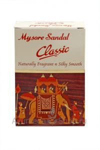Аюрведическое мыло Mysore Sandal Soap, 75 г.