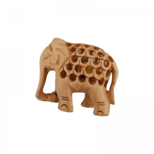 Фигурка прорезная деревяная «Слоник», 6х6х2 см.