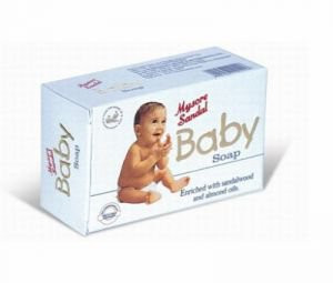 Аюрведическое мыло Mysore Sandal Baby, 75 г.