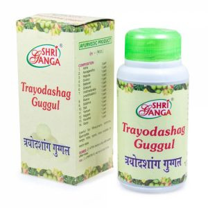Трайодашаг Гуггул Шри Ганга (Trayodashag Guggul Shri Ganga), 100 г.