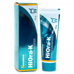 Зубная паста для чувствительных зубов и дёсен Хиора-К Хималая (Toothpaste for sensitive teeth and gums HiOra-K Himalaya), 100 г.