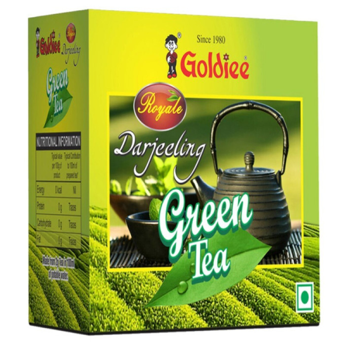 Чай зелёный Дарджилинг Голди (DARJEELING Green Tea, Goldiee), 100 г.