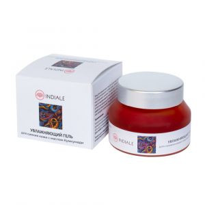 Увлажняющий гель для сияния кожи с маслом Кумкумади Индиале (Indiale), 50 г.