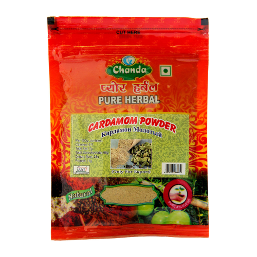 Кардамон зелёный молотый Чанда (Cardamom green powder Chanda), 50 г.