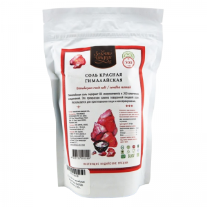 Соль красная гималайская Золото Индии (Red Salt Himalayan), 500 г.