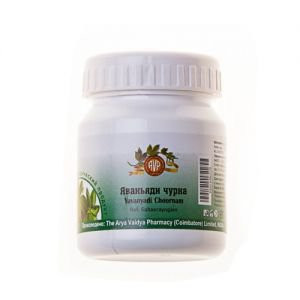 Яваньяди чурна Арья Вадья Фармаси (Yavanyadi choornam Arya Vadya Pharmacy), 25 г.