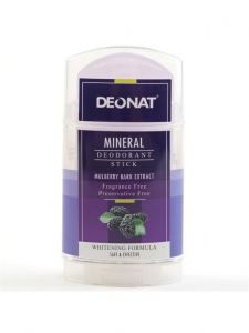 Дезодорант кристалл калиевый с экстрактом шелковицы Деонат (Mineral Deodorant stick Mulberry Bark Extract Deonat), 100 г.