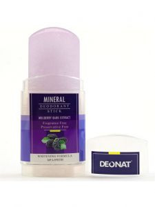 Дезодорант кристалл калиевый с экстрактом шелковицы Деонат (Mineral Deodorant stick Mulberry Bark Extract Deonat), 100 г.