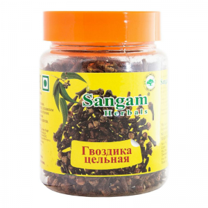 Гвоздика цельная Сангам Хербалс (Sangam Herbals), 60 г.