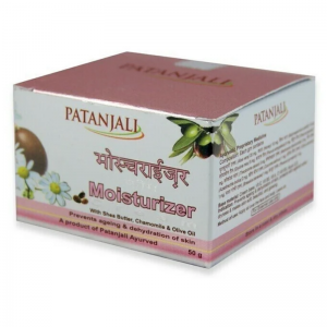 Увлажняющий крем для лица с Ромашкой и маслами Ши и Оливы Патанджали (Moisturizer Cream with Shea Butter, Chamomile & Olive Oil  Patanjali), 50 г.