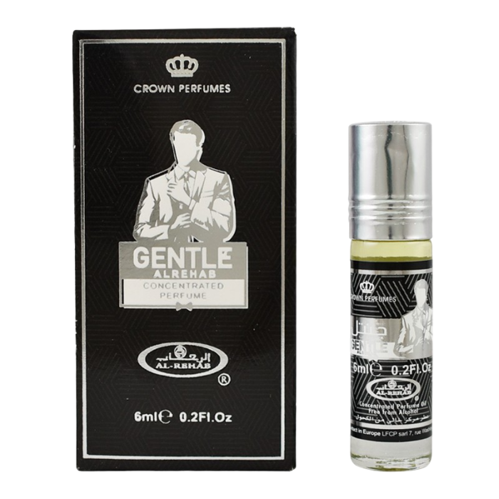 Духи масляные арабские «Джентл» Аль Рехаб (Gentle Al Rehab), 6 мл. 