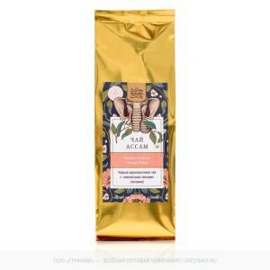 Чай чёрный крупнолистовой ASSAM GFOP Золото Индии, 100 г.